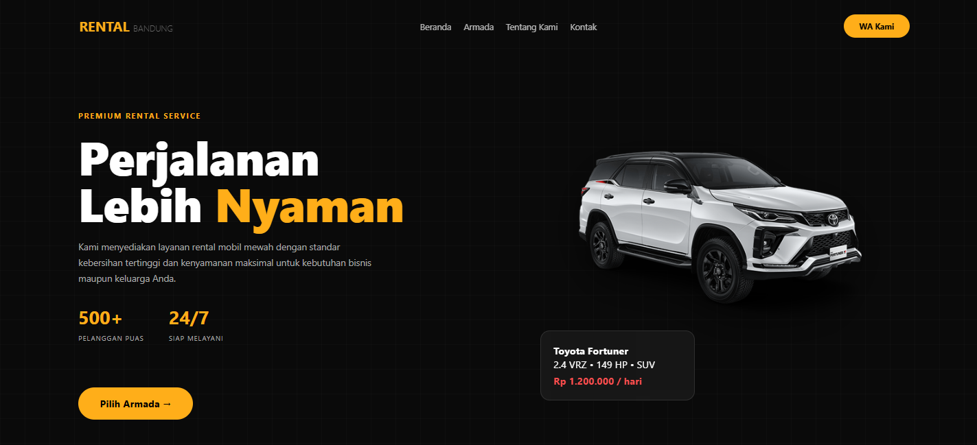 rental mobil