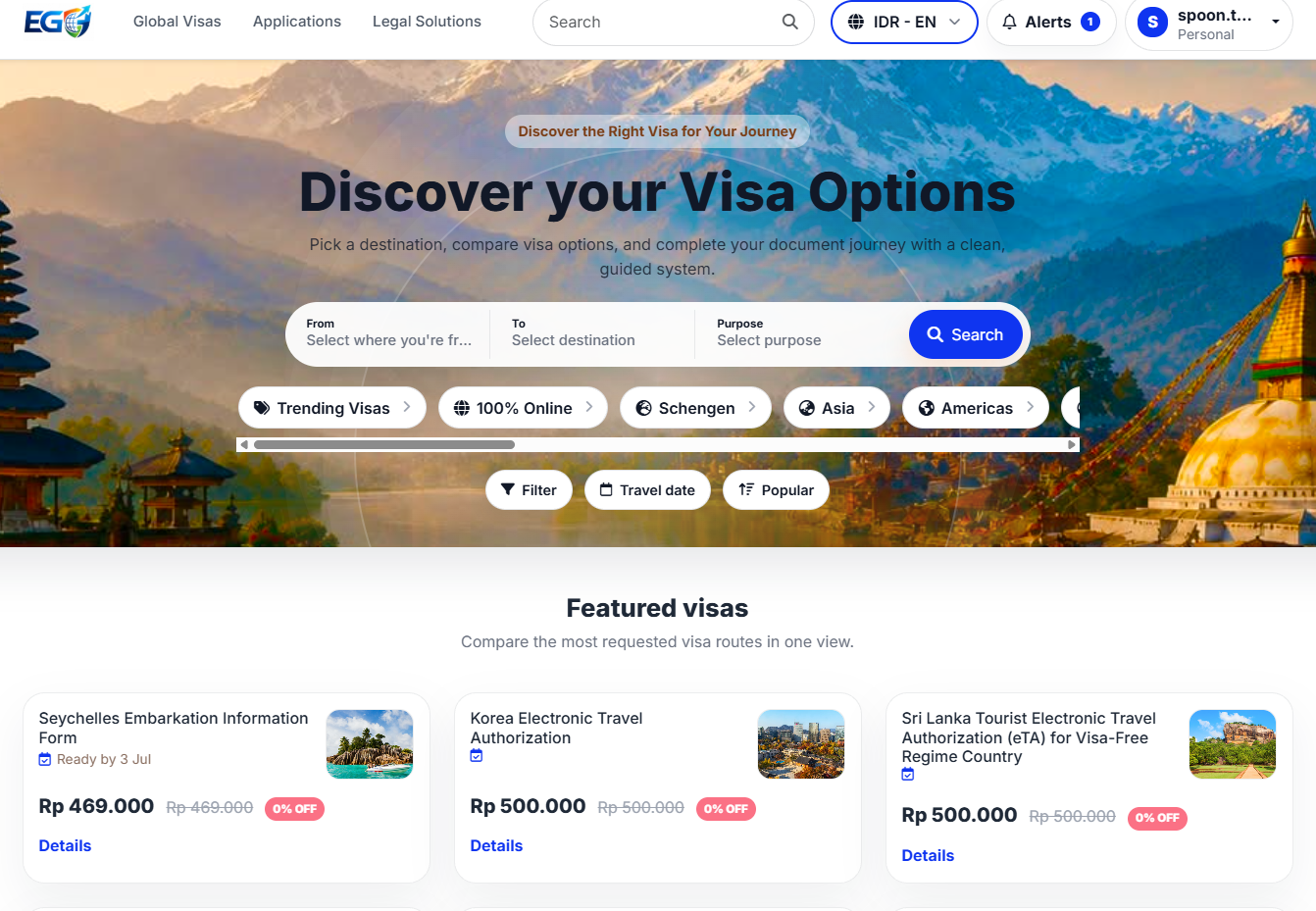 Website Platform Bisnis & Hub Layanan Global (everestglobalhub.com)